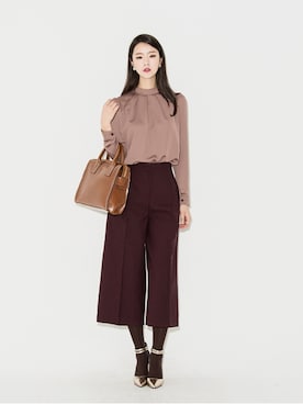 「タイツ×パンプス」｜bluepopsさん（レディース・170cm）の秋コーディネート