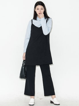 「 スラックス」｜bluepopsさん（レディース・170cm）の春コーディネート