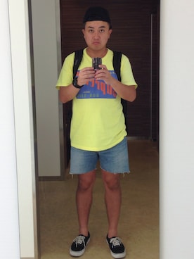 チョコレートプラネット松尾さんのコーディネート