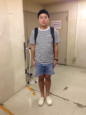 チョコレートプラネット松尾さんのコーディネート