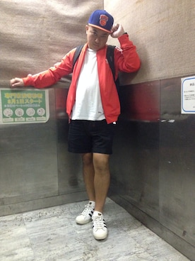 チョコレートプラネット松尾さんのコーディネート