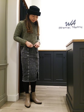 WA ORientalTRaffic 高岡店さん(レディース・160cm)の冬コーディネート