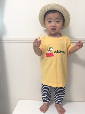 chibipe−kunさん(キッズ・80cm)の夏コーディネート