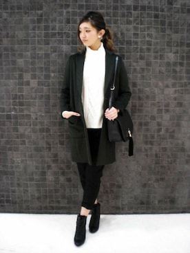 JEANASIS 柏マルイ店STAFFさん（レディース・168cm）の冬コーディネート
