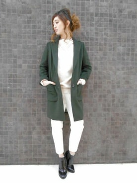 JEANASIS 柏マルイ店STAFFさん（レディース・168cm）の冬コーディネート