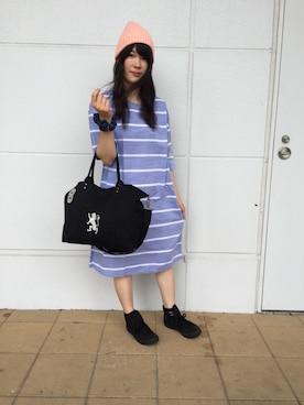 「アイテム（ワンピース）」を使った、GIORDANOイオンモール春日部店さん（メンズ・170cm）の夏コーディネート