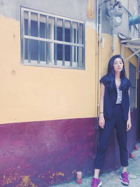 「Marjorie（マージョリー）のアイテム（ジャケット/アウター）」を使った、Marjorieさん（レディース・170cm）の春コーディネート