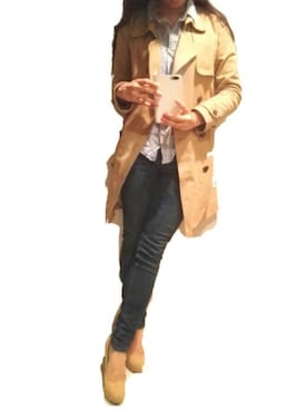 「NET（ネット）のアイテム（アクセサリー）」を使った、和希 優美(かずき ゆみ)さん（レディース・162cm）の春コーディネート