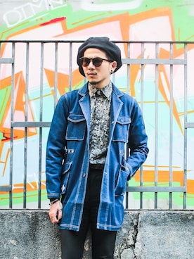 「アイテム（フォーマルスーツ/小物）」を使った、TAKIさん（メンズ・180cm）の夏コーディネート