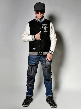 「アイテム（フォーマルスーツ/小物）」を使った、TAKIさん（メンズ・175cm）の夏コーディネート