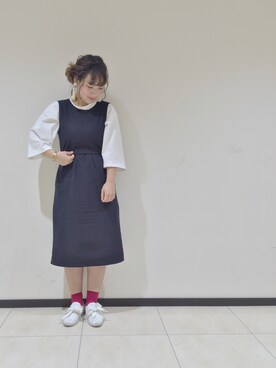 Nishimura Yukiさん(レディース・152cm)の春コーディネート