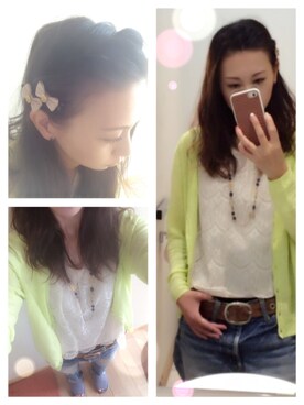 かおてぃさん（レディース・153cm）の夏コーディネート