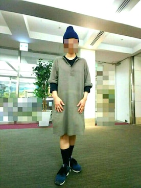 「ホームスパン」｜ちえぞうさん（レディース・156cm）の秋コーディネート