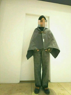 「CUBE SUGAR（キューブシュガー）のアイテム（デニムジャケット）」を使った、ちえぞうさん（レディース・156cm）の秋コーディネート