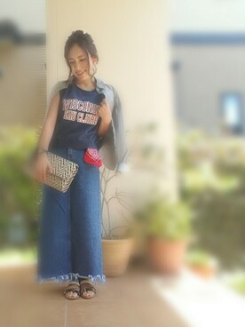 if…さん(レディース・152cm)の春コーディネート