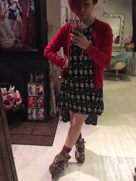 「N2（エヌドゥ）のアイテム」を使った、Tamarartさん（レディース・166cm）の春コーディネート