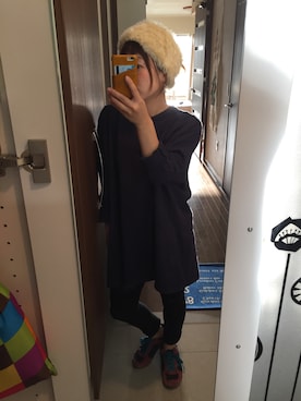 「NANEA（ナネア）のアイテム（トップス）」を使った、ARAREさん（レディース・153cm）の秋コーディネート