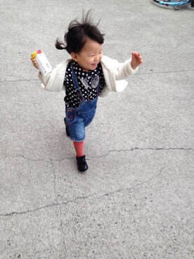 「おめかしコーデ」｜koharuuuunさん（キッズ・90cm）の春コーディネート