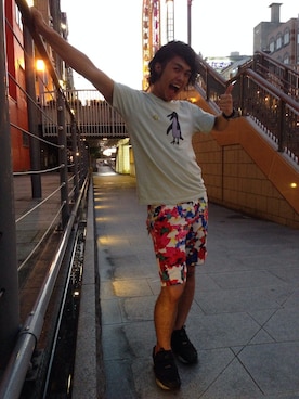 北代祐太さん(メンズ・180cm)の夏コーディネート