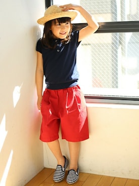 green label relaxing キッズ1さん(キッズ・110cm)の夏コーディネート