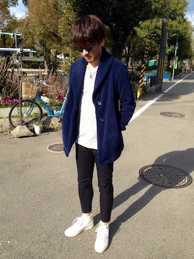 「アイテム（その他アウター）」を使った、H.Jさん（メンズ・173cm・20代）の春コーディネート