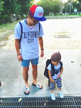 H.Jさん（メンズ・173cm）の夏コーディネート