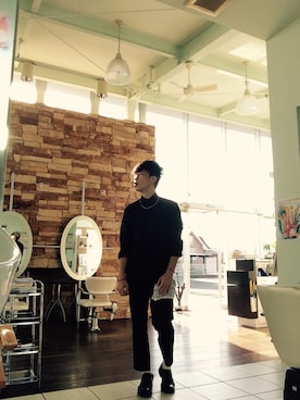 「アイテム（バンダナ/スカーフ）」を使った、りゅうすけさん（メンズ・174cm・20代）の夏コーディネート