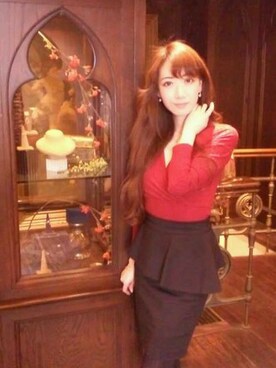 「Loree Rodkin（ローリーロドキン）のアイテム（ピアス（両耳用））」を使った、megさん（レディース・161cm）の春コーディネート