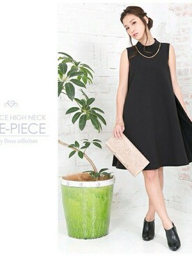 「アイテム（ドレス）」を使った、Momocoさん（レディース・150cm）の秋コーディネート