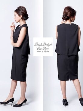 「FayMay（フェイメイ）のアイテム（ワンピース）」を使った、Momocoさん（レディース・150cm）の冬コーディネート