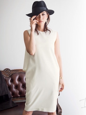 「FayMay（フェイメイ）のアイテム（ワンピース）」を使った、Momocoさん（レディース・150cm）の冬コーディネート