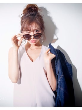 「FayMay（フェイメイ）のアイテム（ワンピース/ドレス）」を使った、Momocoさん（レディース・150cm）の夏コーディネート