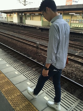 「G-SHOCK」｜O.shunsukeさん（メンズ・173cm）の夏コーディネート