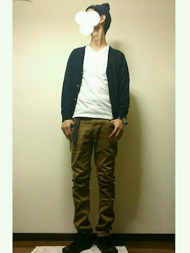 「ハイカット」｜「アイテム（その他）」を使った、O.shunsukeさん（メンズ・173cm）の秋コーディネート