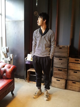 coalmine札幌 阿部 タケシさんのコーディネート