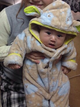 「子供服」｜kouさん（キッズ・60cm）の冬コーディネート