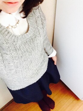 わたなべさん(レディース・156cm)の冬コーディネート