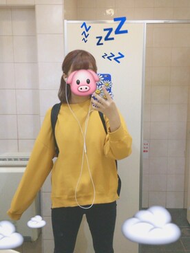 「mixxmixのアイテム（その他トップス）」を使った、Sさん（レディース・165cm）の秋コーディネート