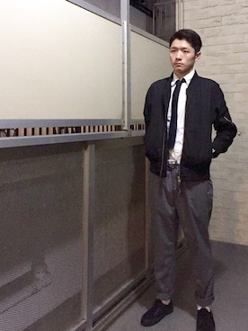 Kevin.Cさん（メンズ・173cm）の秋コーディネート