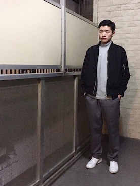 Kevin.Cさん（メンズ・173cm）の冬コーディネート