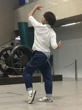 「FRAPBOIS half」｜よしきさん（メンズ・157cm）の春コーディネート