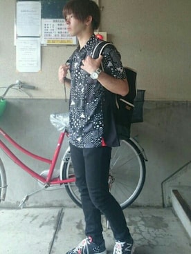 よしきさん（メンズ・157cm）の夏コーディネート