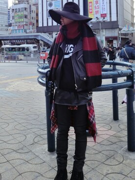 負心漢さん（メンズ・178cm）の春コーディネート