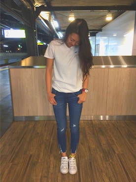 ERiKaさん（レディース・169cm）の春コーディネート