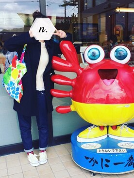 「allstar」｜「アイテム（トートバッグ）」を使った、n.さん（レディース・167cm）の春コーディネート