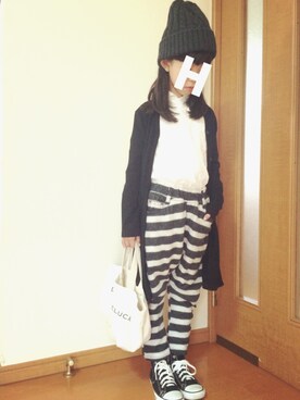 「アーバンリサーチ」｜HaaJooさん（キッズ・122cm）の秋コーディネート