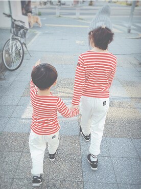 HaaJooさん(キッズ・100cm)の春コーディネート