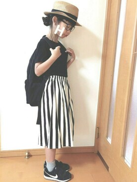 HaaJooさん(キッズ・128cm)の夏コーディネート