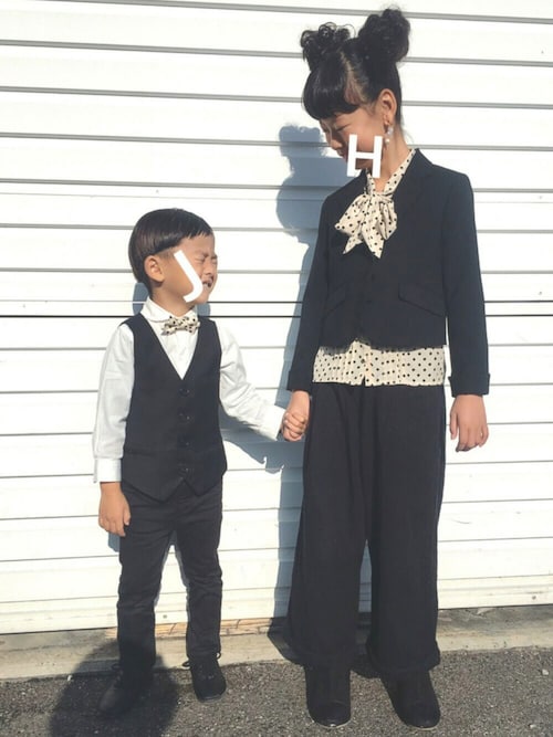 結婚式子供コーデ