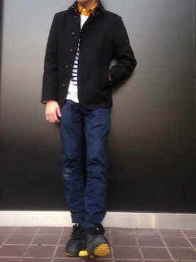 ゆうたろうさん（メンズ・176cm）の冬コーディネート
